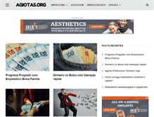 Tablet Screenshot of agiotas.org